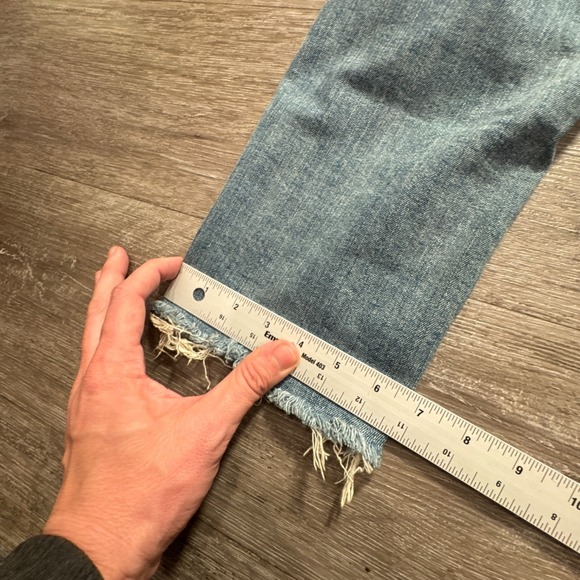 Abercrombie & Fitch Jeans Mens 34 Blue Denim Rustin Athletic Slim Stretch 34x26 - Picture 12 of 12